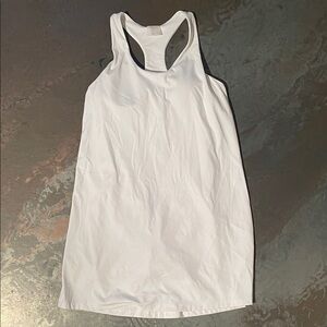 CALIA by Carrie Underwood White dress with shorts and sports bra